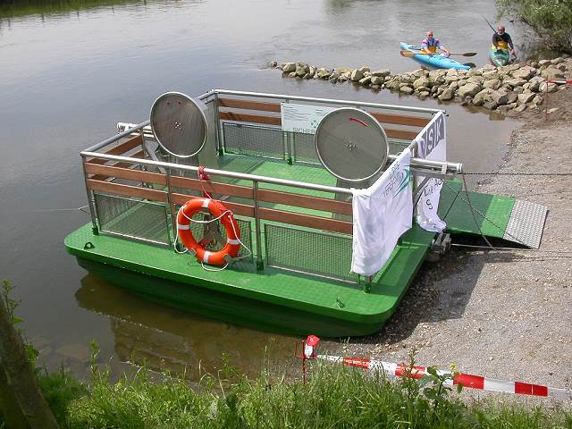 The Lippe ferry as a detailed photo !