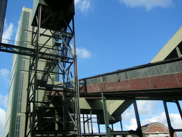 The winding tower of Lippe colliery !
