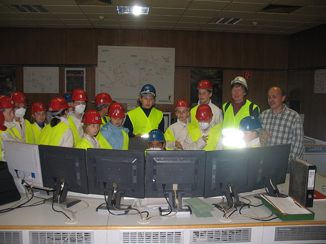 At Ost colliery's control desk !