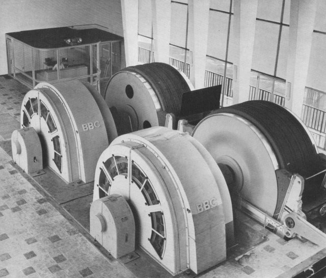 The entire winding machine of Friedrich Heinrich colliery !