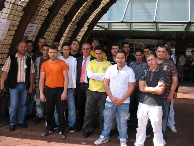 The mining engineers of the Bergkamen vocational school !