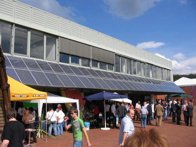 Solar panels at the Bergkamen vocational school !