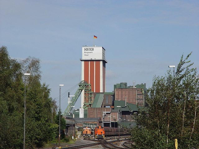West colliery and it's railway area !