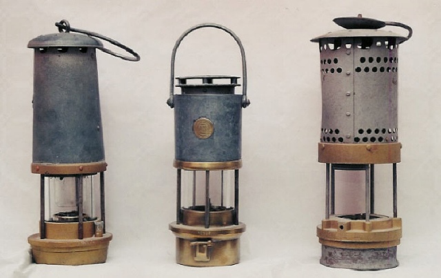 Ancient miner's lamps !