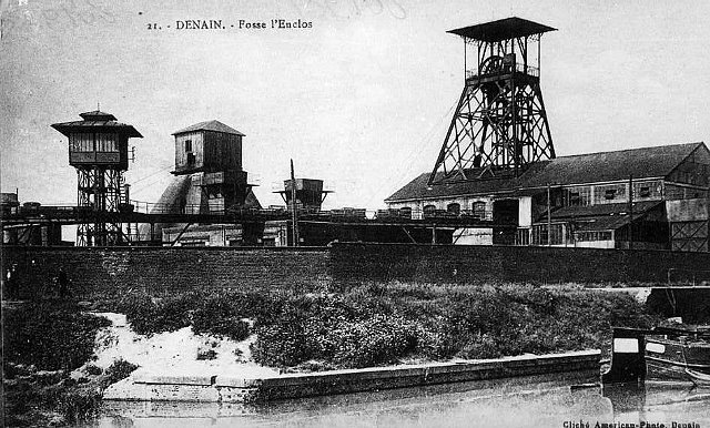 An ancient colliery with a sinking tower !