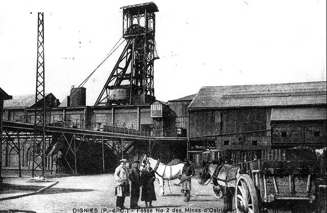 Shaft 2 of the colliery in Oignies !