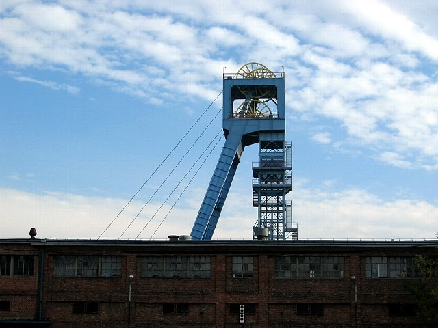 The winding tower seen from the side !
