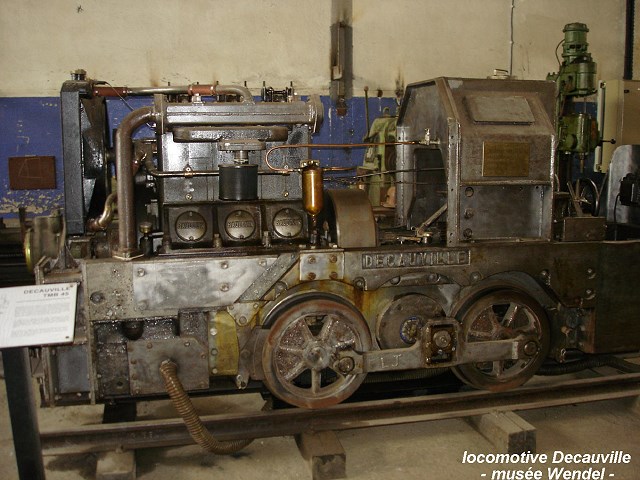 Eine Lokomotive im Museum Zeche Wendel !