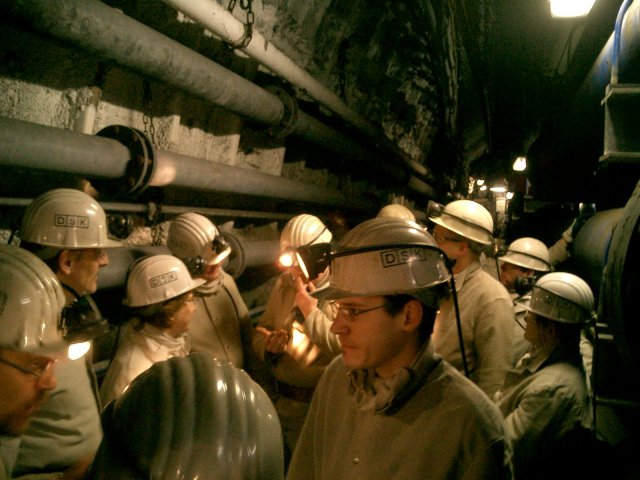 Underground at Lerche shaft !