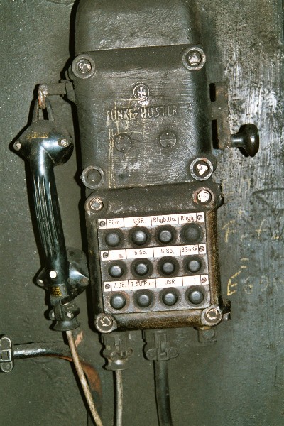 A pit phone next to the Heinrich shaft !
