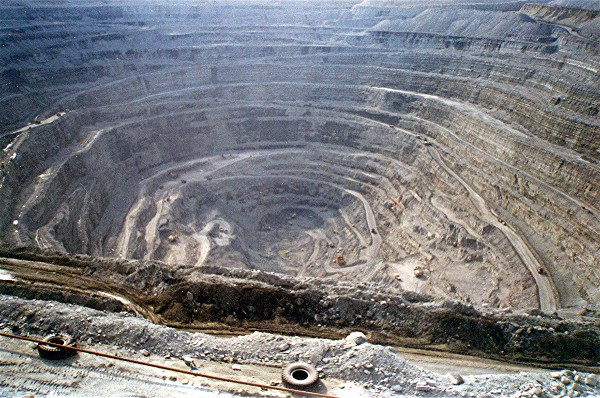 The Udatschnij mine !