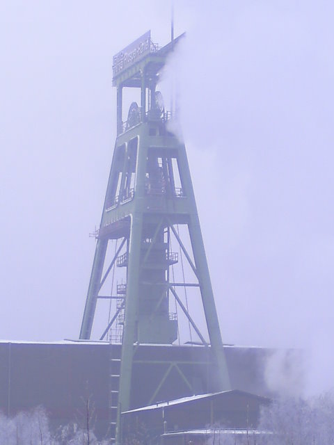 The winding tower of Prosper-Haniel colliery !
