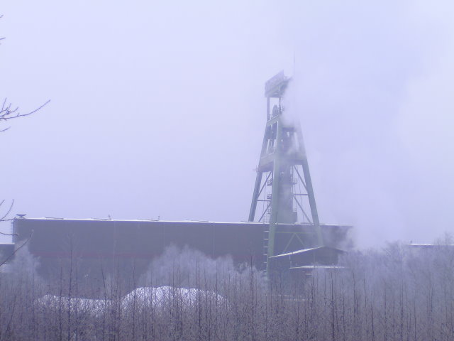 The winding tower of Prosper-Haniel colliery !