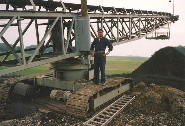 A conveyor for the Salzach coal !