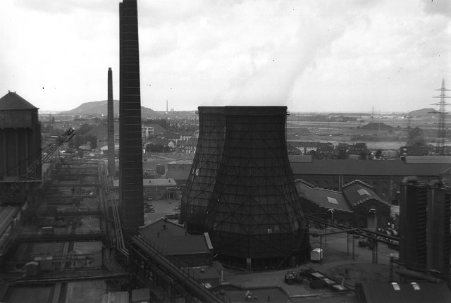 The cokery of Anna colliery with a nice view in the background !